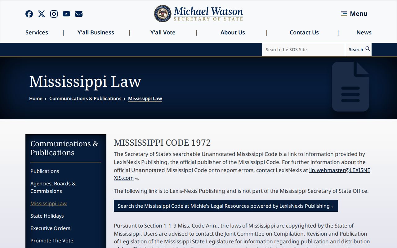 Newton County court records Mississippi Law index